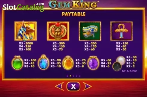 Οθόνη7. Gem King Κουλοχέρης