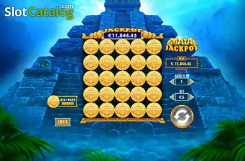 Οθόνη3. Maya Jackpot Κουλοχέρης
