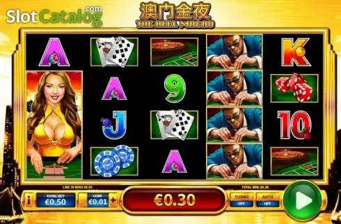 Οθόνη3. The Reel Macau Κουλοχέρης 