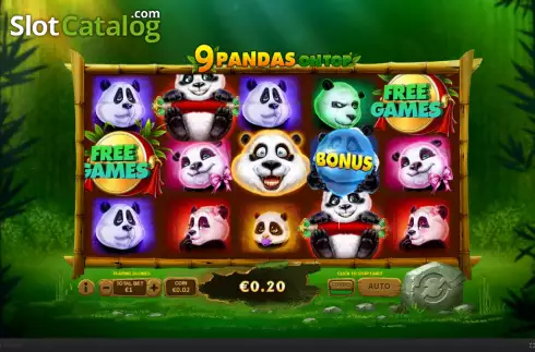 Οθόνη3. 9 Pandas On Top Κουλοχέρης 