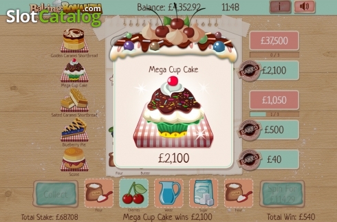 Οθόνη5. Baking Bonanza (Gaming Realms) Κουλοχέρης