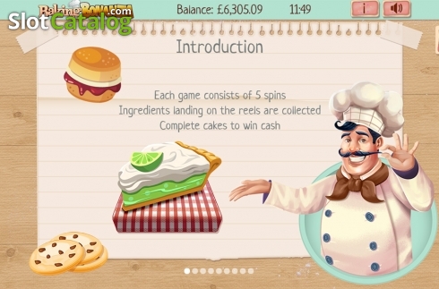 Οθόνη7. Baking Bonanza (Gaming Realms) Κουλοχέρης