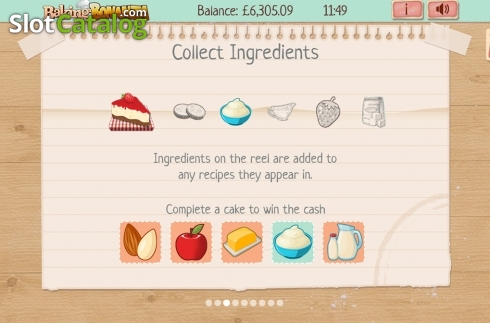 Οθόνη9. Baking Bonanza (Gaming Realms) Κουλοχέρης