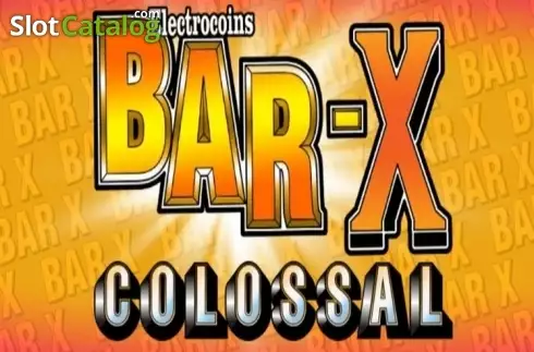 Bar X Colossal Λογότυπο Bar X Colossal Λογότυπο