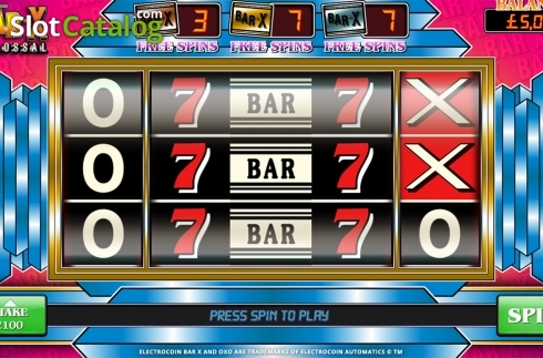 Οθόνη2. Bar X Colossal Κουλοχέρης
