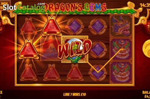 Οθόνη4. Dragons Gems Κουλοχέρης