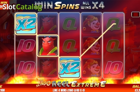 Οθόνη6. Slingo Reel Extreme Κουλοχέρης 