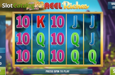 Οθόνη2. Slingo Reel Riches Κουλοχέρης