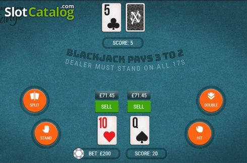 Οθόνη3. Blackjack X-Change Κουλοχέρης