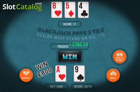 Οθόνη4. Blackjack X-Change Κουλοχέρης
