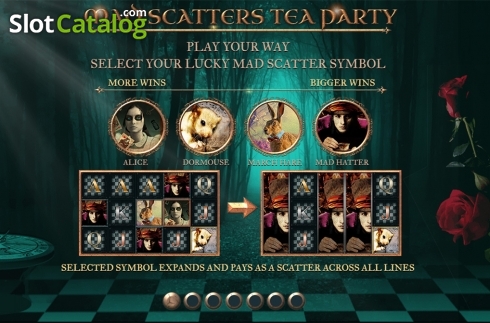 Οθόνη6. Mad Scatters Tea Party Κουλοχέρης