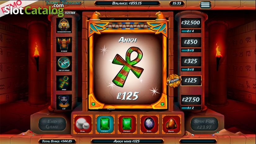 Video Tutans Treasure αρκετές περιστροφές Tutans Treasure