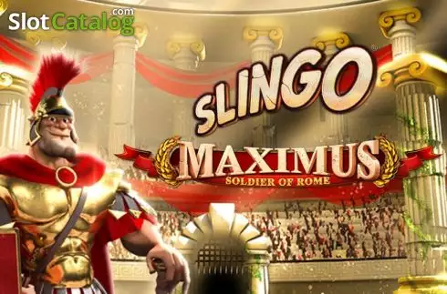 Slingo Maximus Soldier of Rome Λογότυπο Slingo Maximus Soldier of Rome Λογότυπο