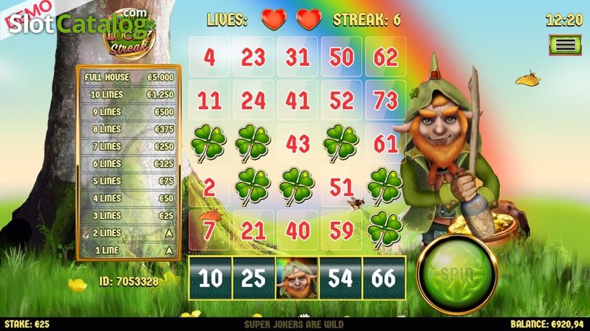 Slingo-Lucky-Streak Slingo-Lucky-Streak