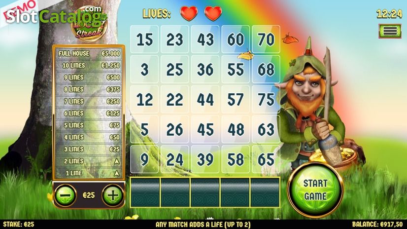 Slingo-Lucky-Streak Slingo-Lucky-Streak