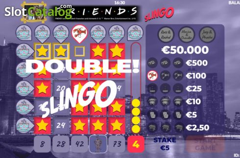 Οθόνη4. Friends Slingo Κουλοχέρης