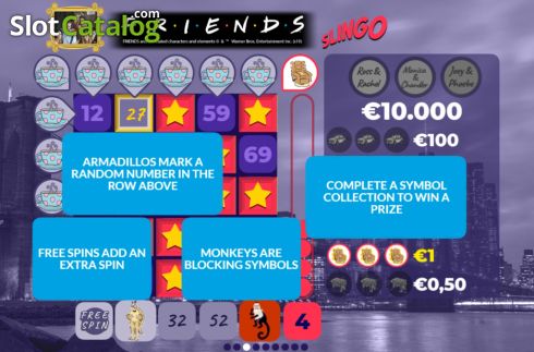 Οθόνη9. Friends Slingo Κουλοχέρης