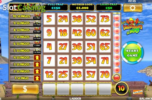 Οθόνη3. Slingo Lucky Larrys Lobstermania Κουλοχέρης 