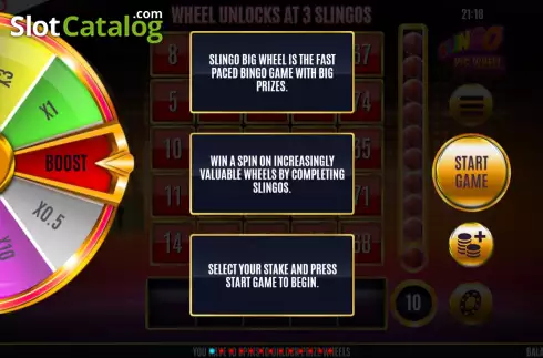 Οθόνη8. Slingo Big Wheel Κουλοχέρης 