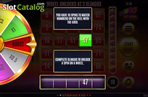 Οθόνη9. Slingo Big Wheel Κουλοχέρης 