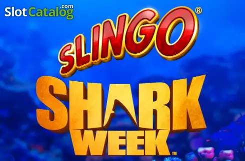 Slingo Shark Week Λογότυπο