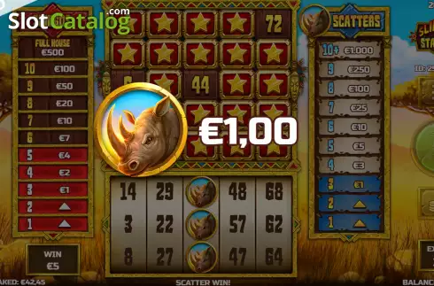 Οθόνη8. Slingo Stampede Κουλοχέρης 