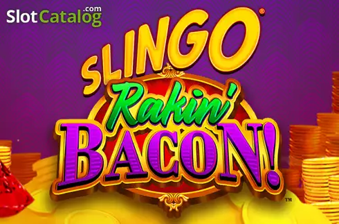 Slingo Rakin’ Bacon Λογότυπο Slingo Rakin’ Bacon Λογότυπο