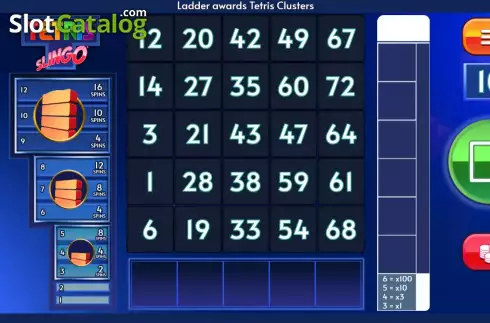 Οθόνη2. Tetris Slingo Κουλοχέρης