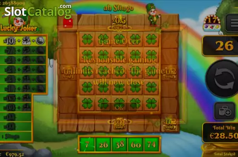 Οθόνη8. Slingo Lucky Joker Κουλοχέρης 