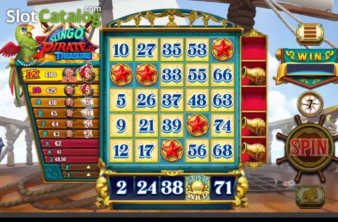 Οθόνη4. Slingo Pirate's Treasure Κουλοχέρης