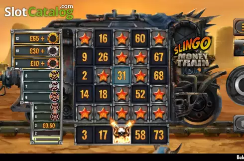 Οθόνη4. Slingo Money Train Κουλοχέρης