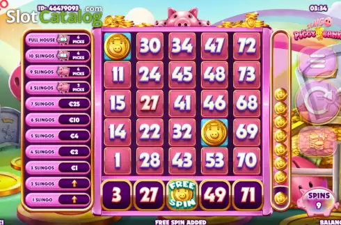Οθόνη4. Slingo Piggy Bank Κουλοχέρης