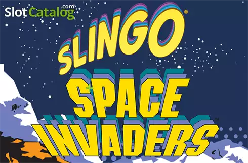 Slingo Space Invaders Λογότυπο Slingo Space Invaders Λογότυπο