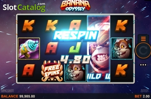 Οθόνη5. Banana Odyssey Κουλοχέρης
