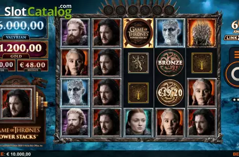 Οθόνη3. Game of Thrones Power Stacks Κουλοχέρης