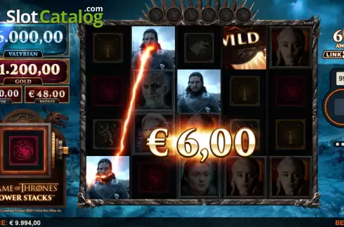 Οθόνη4. Game of Thrones Power Stacks Κουλοχέρης