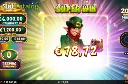 Οθόνη8. Leprechaun Links Κουλοχέρης