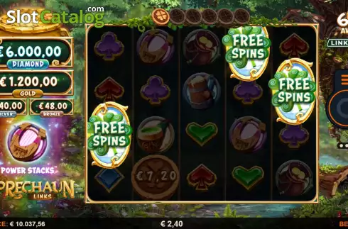 Οθόνη9. Leprechaun Links Κουλοχέρης
