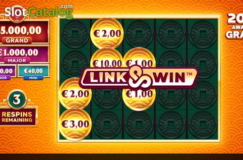 Οθόνη7. Lucky Twins Link and Win Κουλοχέρης