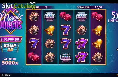 Οθόνη7. Magic Jokers Κουλοχέρης