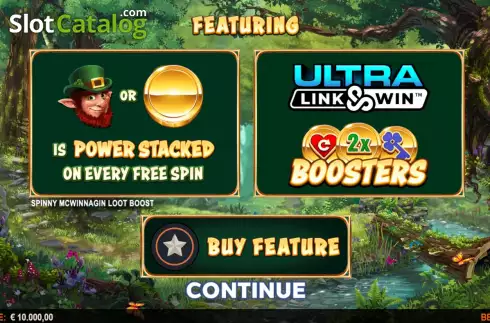 Οθόνη2. Spinny McWinnagin Loot Boost Κουλοχέρης 