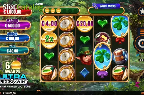 Οθόνη3. Spinny McWinnagin Loot Boost Κουλοχέρης 