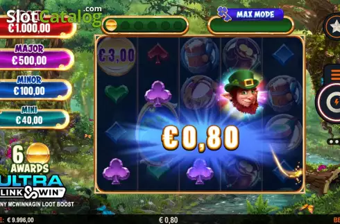 Οθόνη4. Spinny McWinnagin Loot Boost Κουλοχέρης 