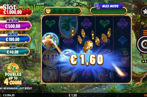 Οθόνη5. Spinny McWinnagin Loot Boost Κουλοχέρης 