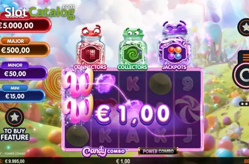 Οθόνη4. Candy Combo - Power Combo Κουλοχέρης