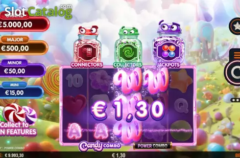 Οθόνη5. Candy Combo - Power Combo Κουλοχέρης