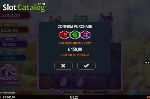 Οθόνη7. Candy Combo - Power Combo Κουλοχέρης