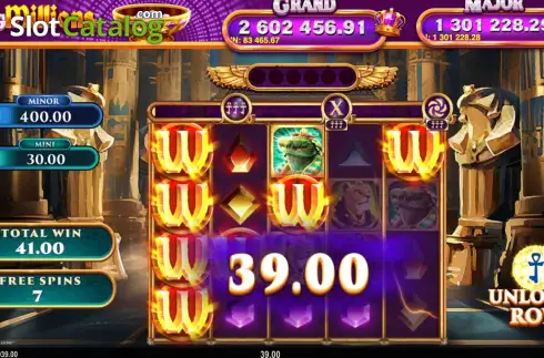 Οθόνη3. Links of Ra II King Millions Κουλοχέρης