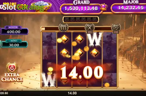 Οθόνη3. Links of Glory King Millions Κουλοχέρης