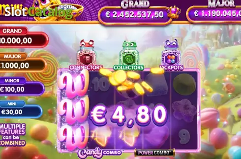 Οθόνη3. Candy Combo - Power Combo King Millions Κουλοχέρης 